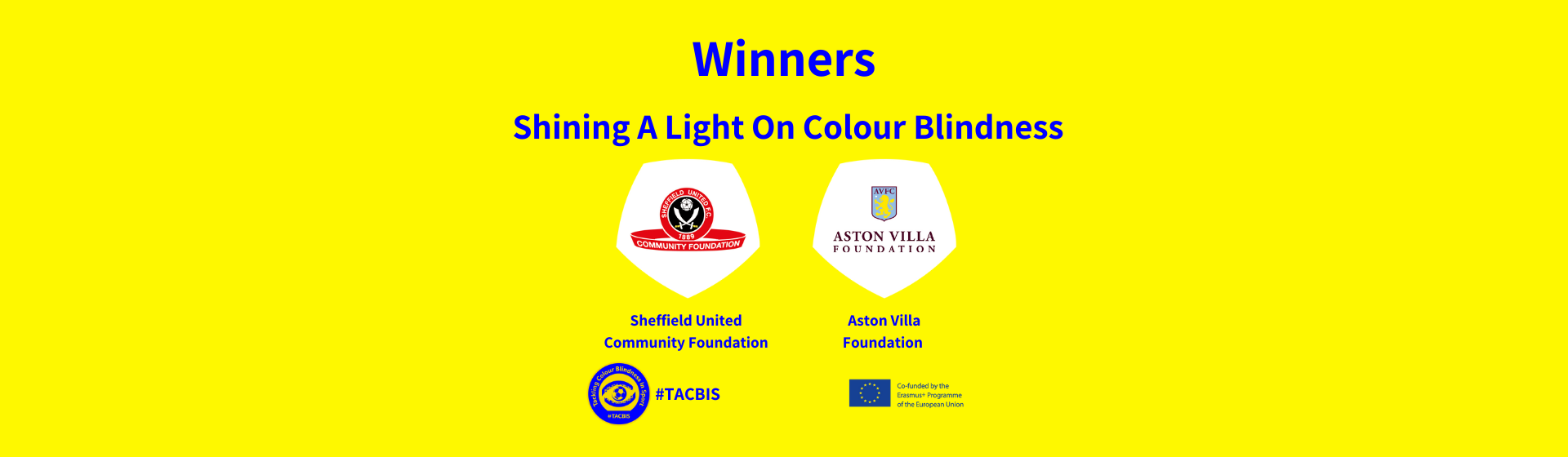 Aston Villa and Sheffield United winners of drawing competition header